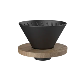 Пуровер керамический DHPO Wooden Dripper