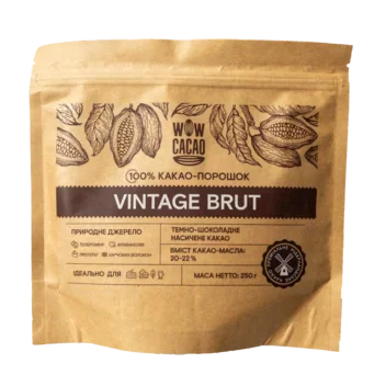 Какао-порошок WOW CACAO Vintage Brut
