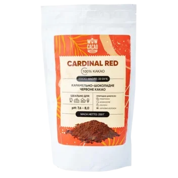 Какао-порошок 100% Какао WOW Cacao CARDINAL RED, 250 г