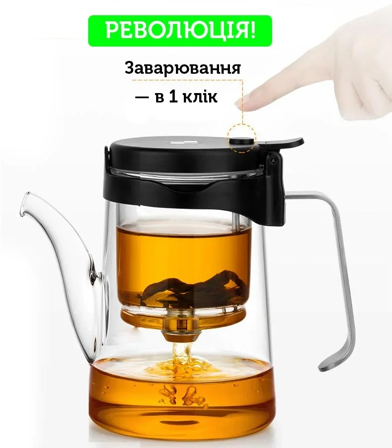 Чайник-заварник Bonston «Файвз» XL, 750 мл #3