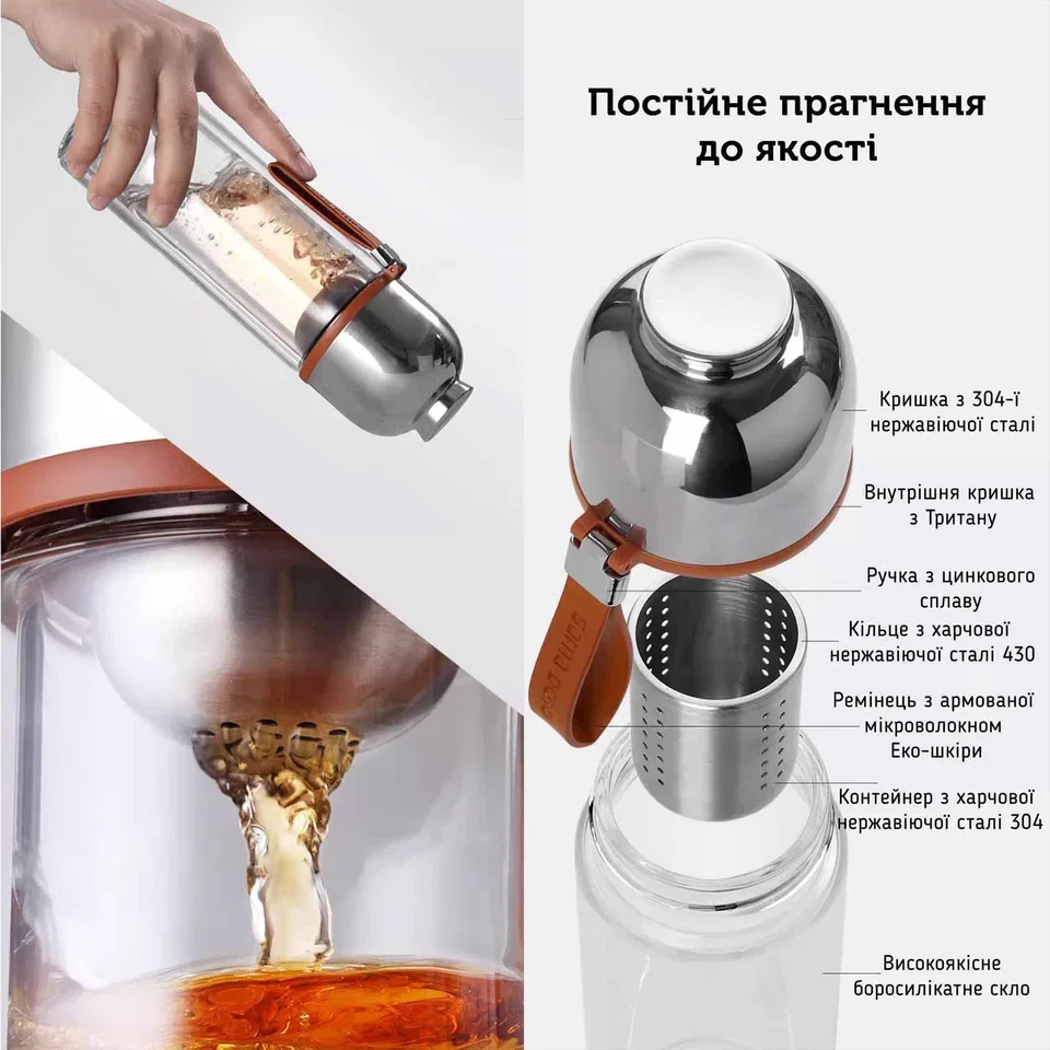 Чайная бутылка IV поколения, 200 мл #19 Чайная бутылка IV поколения, 200 мл #19