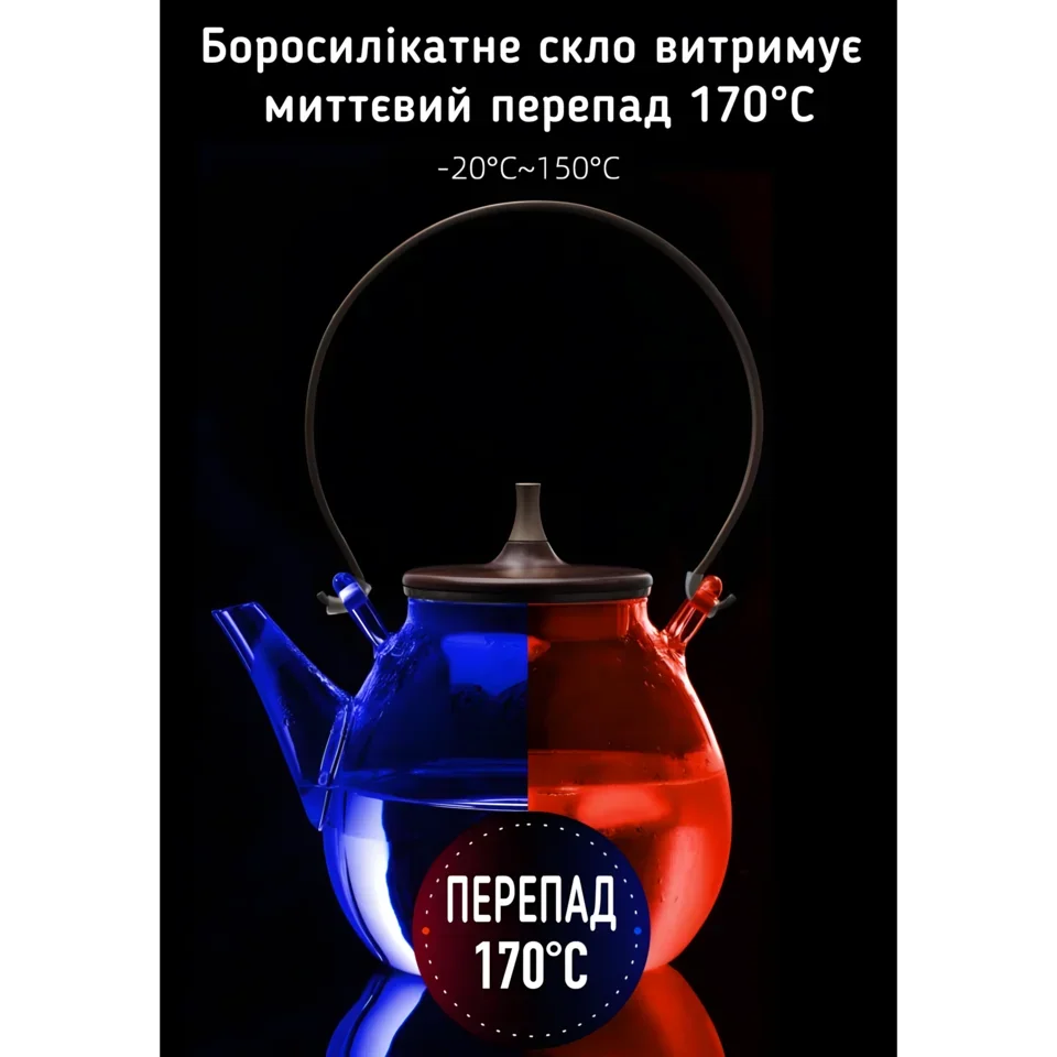 Чайник-заварник Samadoyo Везувий, 1000 мл #12 Чайник-заварник Samadoyo Везувий, 1000 мл #12