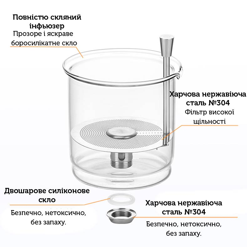 Чайник-заварник Bonston «Стокс» S, 350 мл #7