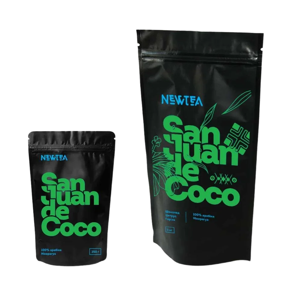 Кофе зерновой NewTea San Juan de Coco