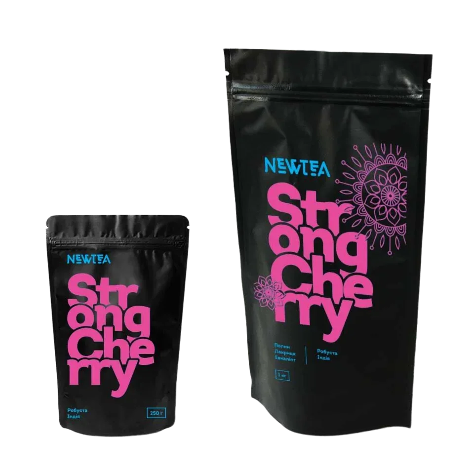 Кофе зерновой NewTea Strong Cherry АА